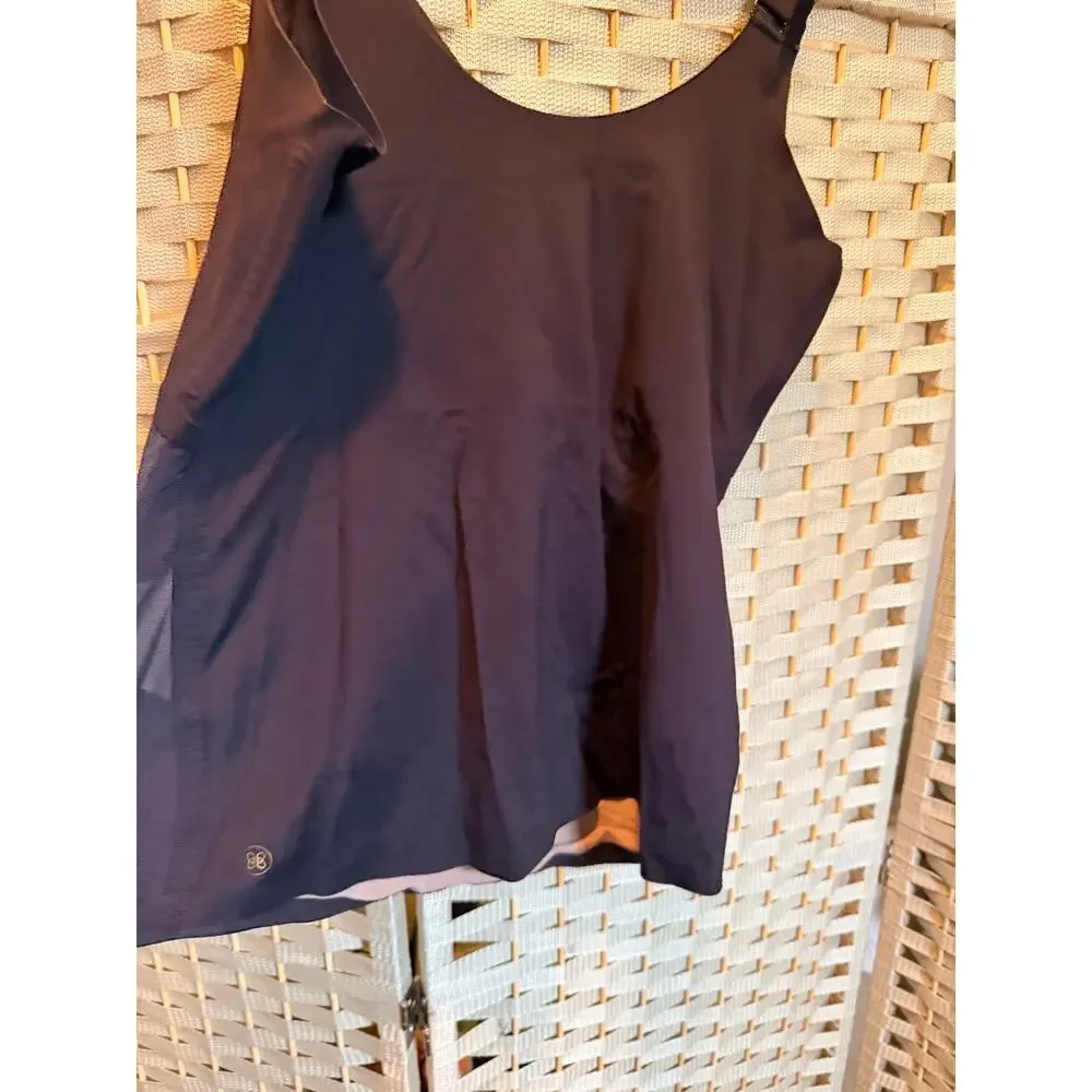 Honeylove LiftWear Tank Black Women's Shapewear Camisole Adjustable Straps